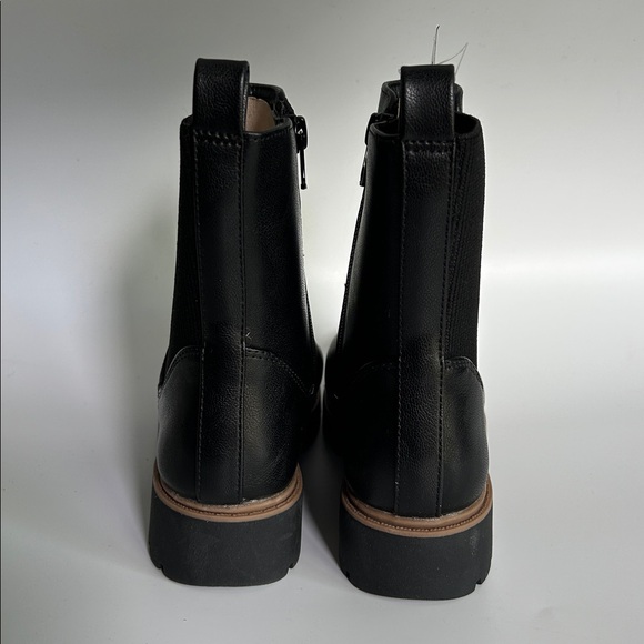 Art Class Chelsea Ankle Boots Faux Leather Black - Picture 8 of 12